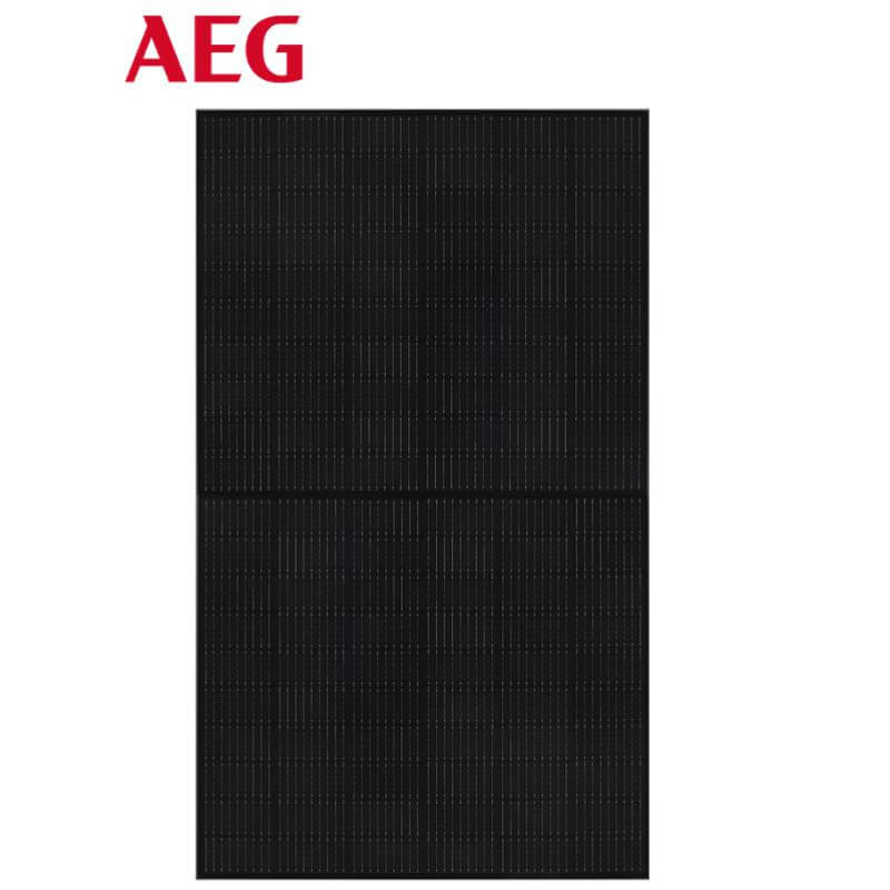 Module photovoltaïque AEG AS-M1202B-BH(RM10)/H 500Wc, Série Premium, technologie de cellules N-Type TOPCON,1950x1134x35mm