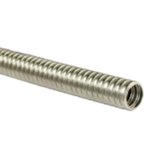 RAPID® tube inox solaire flexible DN16 longueur 50m, Tuyau ondulé de qualité supérieure, haute flexibilité 