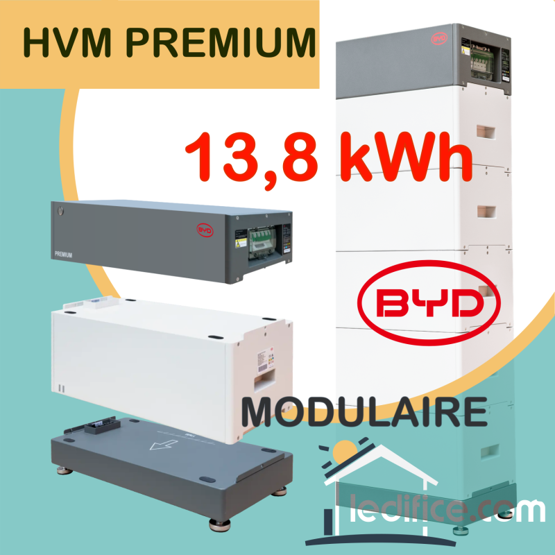 Système de stockage de batteries lithium-ion  B-BOX PREMIUM HVM 13.8 (13.8 kWh)