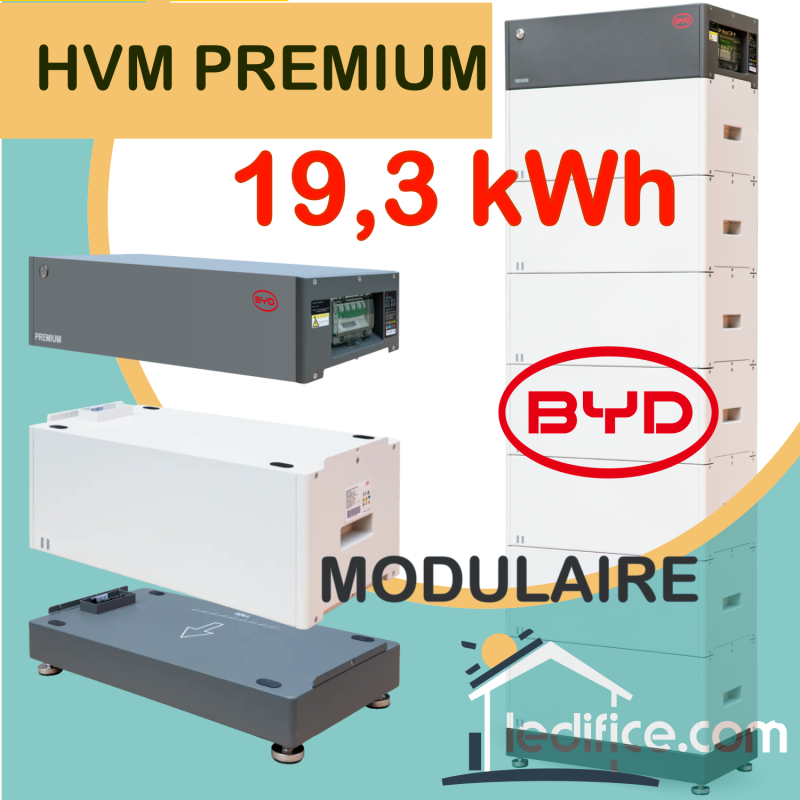 Système de stockage de batteries lithium-ion B-BOX PREMIUM HVM  19.3 (19,32 kWh) 