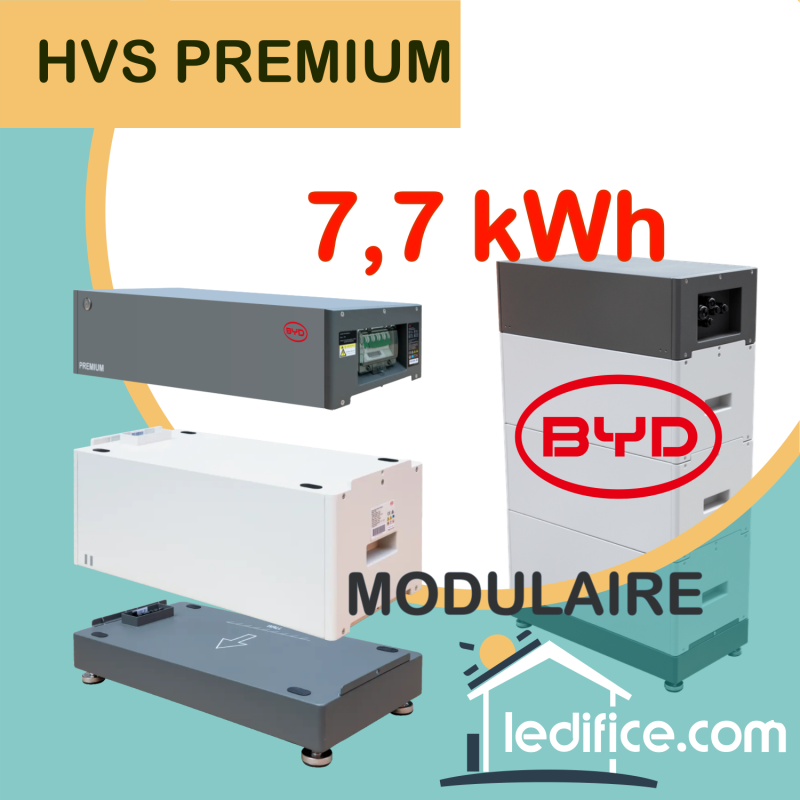Système de stockage de batteries lithium-ion  B-BOX PREMIUM HVS 7.7 (7.68 kWh) 