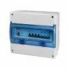 Coffret de protection AC 4,5 à 6 kW monophasé avec 2 Entrées (disjoncteurs différentiels 30 mA, disjoncteur général et parafoudre 2 x 20A / 230V) 1 Sortie Mono