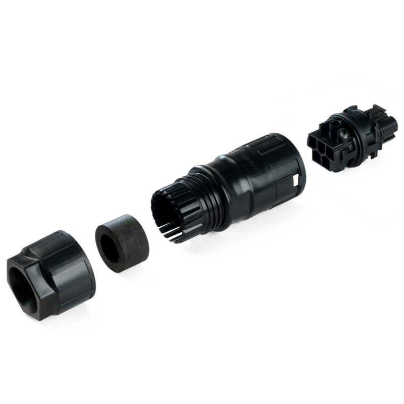 Enphase connecteur étanche Mâle pour câble IQ TRI (Ref Q-CONN-3P-10M)