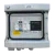 Coffret de protection AC jusqu'à 4,5 kW monophasé avec disjoncteur différentiel 30 mA et parafoudre. 20A / 230V avec QRelay Intégré