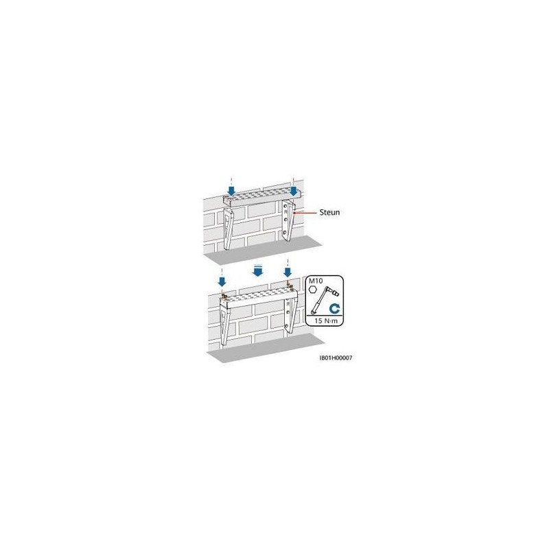 Support mural Huawei pour batterie Luna2000