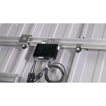 Adaptateur + vis StairPlate pour fixation micro-onduleurs/optimiseurs sur rails (kit)