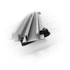 K2 BasicRail 22 Rail de montage K2 longueur 2.50 m 