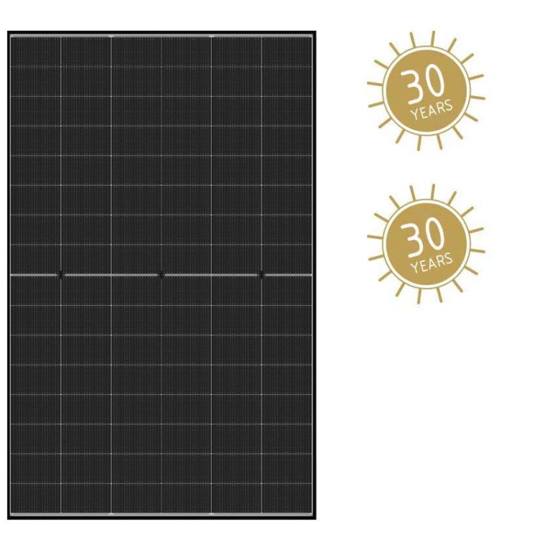  Module  Eco Line N-TYPE HJT GLASS-GLASS Lbi-verre bifacial 430Wc - 108 demi-cellules  1722x1134x30mm