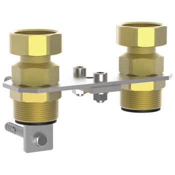 Garniture fixation murale DN 20