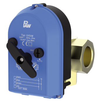 Vanne de commutation UV3 avec servomoteur DN 32