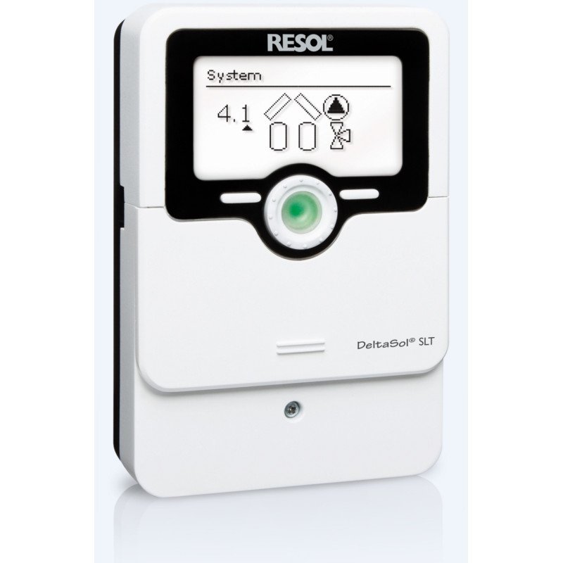 Régulateur solaire DeltaSol ® SLT, offre complète 4 sondes Pt1000 (2 x FKP6, 2 x FRP6) incluses