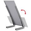 Support de fixation sol et mur ajustable de 10° à 60°  UNIFIX 600 B pour panneaux jusqu'à 2500 x 1400 max (équivalent 600W)