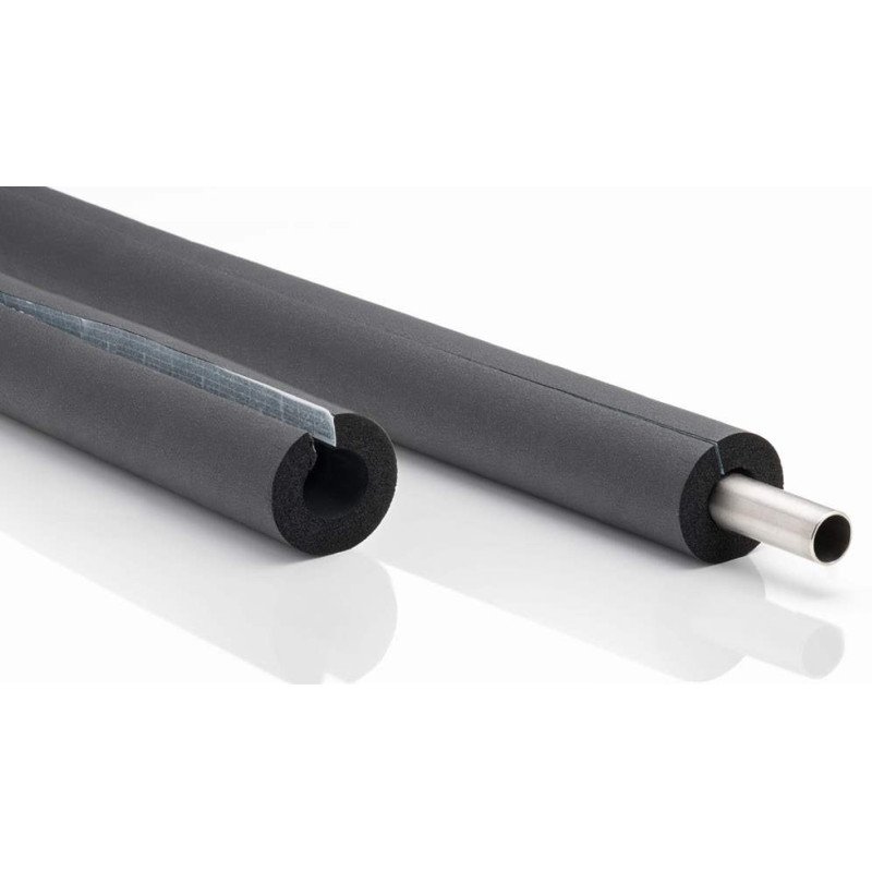                     INSUL-TUBE® xt 32 mm, manchon d'isolation thermique souple en mousse à cellules fermées à base de caoutchouc fendu avec adhésif sur les chants, pour tuyaux de chauffage et d'eau chaude sanitaire