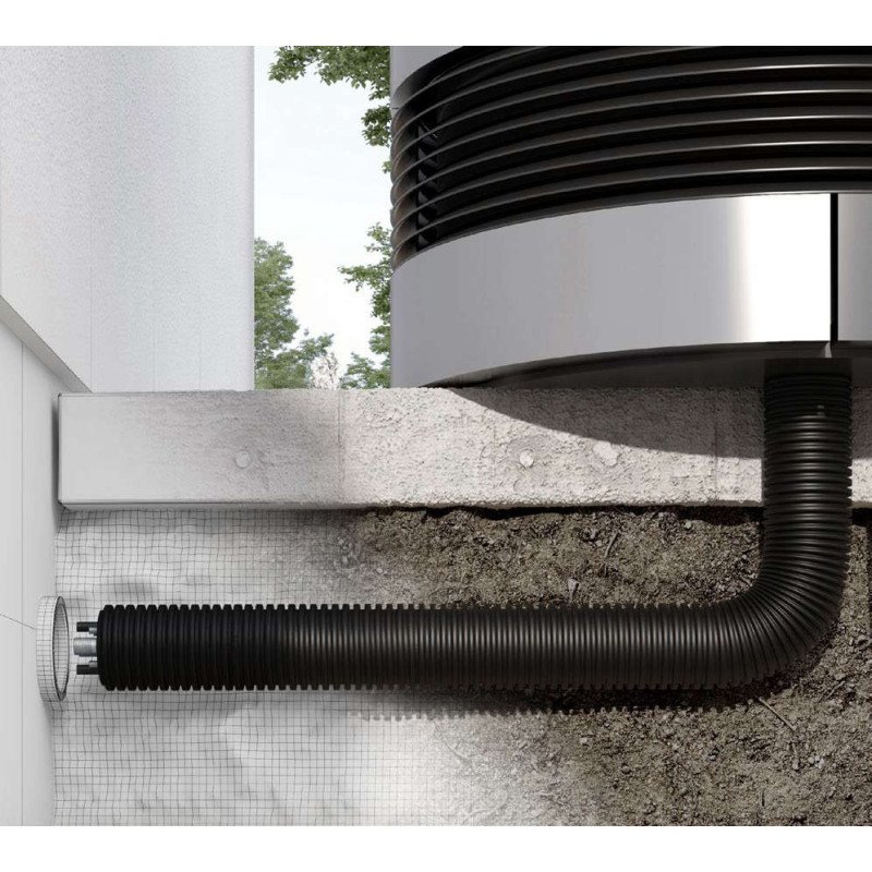 AEROLINE® PEX TERRA WP 100 DN32, système de tuyau enterré pour pompe à chaleur monobloc air/eau extérieur